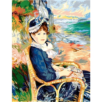 Canevas Seg de Paris - Au Bord de la Mer d'après Renoir - 60 x 80