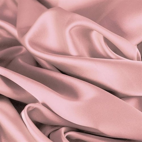 Tissu Satin de Coton - Rose Nude